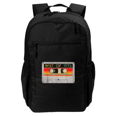 Best Of 1975 48th Birthday Gift Cassette Tape Vintage Backpack