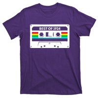 Best Of 1924 Retro 100th Birthday Mixtape T-Shirt