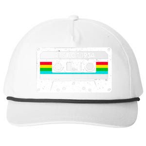 Best Of 1934 Retro 90th Birthday Mixtape Snapback Five-Panel Rope Hat