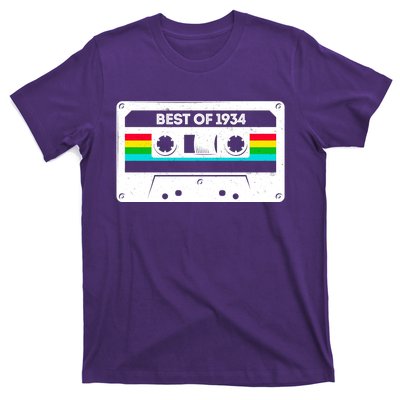 Best Of 1934 Retro 90th Birthday Mixtape T-Shirt