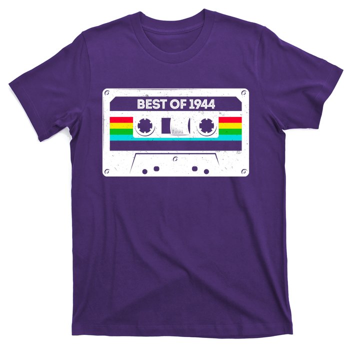 Best Of 1944 Retro 80th Birthday Mixtape T-Shirt