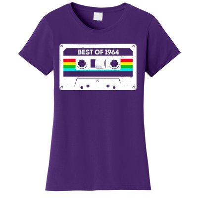 Best Of 1964 Retro 60th Birthday Mixtape Women's T-Shirt