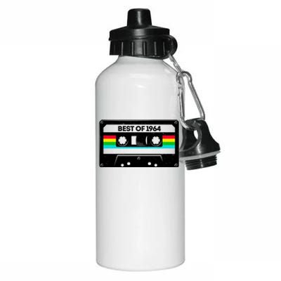 Best Of 1964 Retro 60th Birthday Mixtape Aluminum Water Bottle