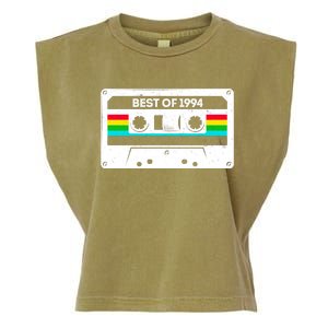 Best Of 1994 Retro 30th Birthday Mixtape Garment-Dyed Women's Muscle Tee