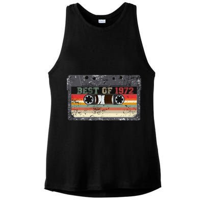 Best Of 1972 Ladies PosiCharge Tri-Blend Wicking Tank