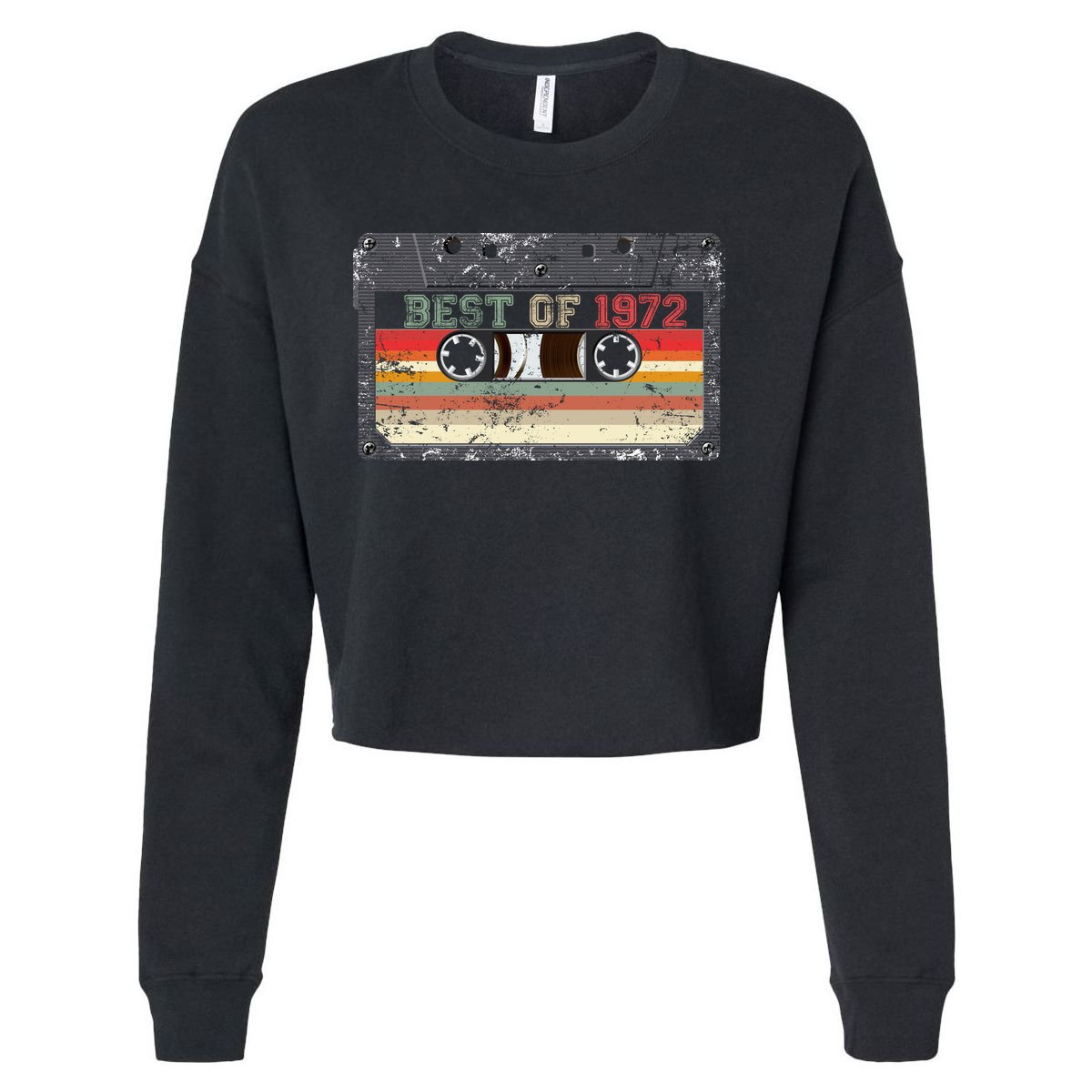 Best Of 1972 Cropped Pullover Crew