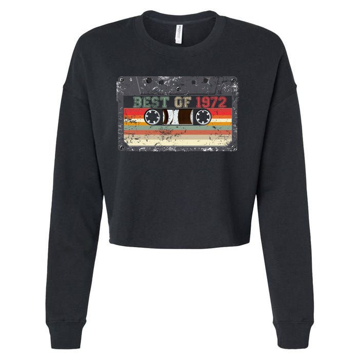 Best Of 1972 Cropped Pullover Crew