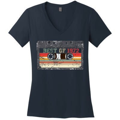 Best Of 1972 Women's V-Neck T-Shirt