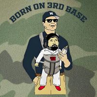 Born On 3rd Base Legacy Tie Dye Trucker Hat