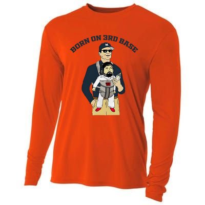 Born On 3rd Base Cooling Performance Long Sleeve Crew