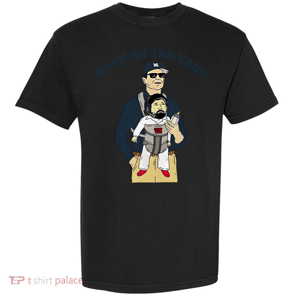 Born On 3rd Base Garment-Dyed Heavyweight T-Shirt