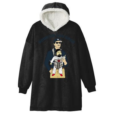 Born On 3rd Base Hooded Wearable Blanket