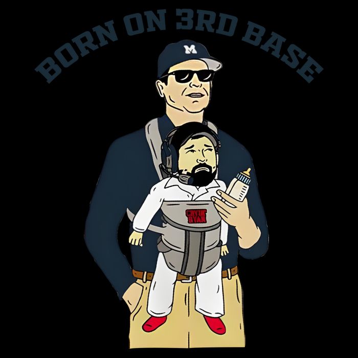 Born On 3rd Base 7-Panel Snapback Hat