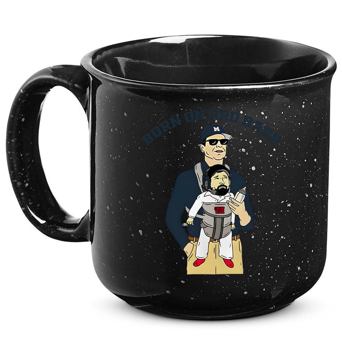 Born On 3rd Base 15oz Campfire Ceramic Mug