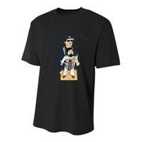 Born On 3rd Base Youth Performance Sprint T-Shirt