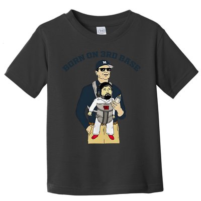 Born On 3rd Base Toddler T-Shirt