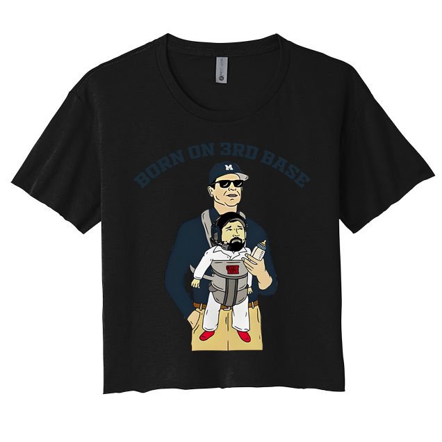 Born On 3rd Base Crop Top