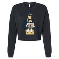 Born On 3rd Base Cropped Pullover Crew
