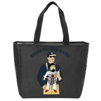 Born On 3rd Base Zip Tote Bag
