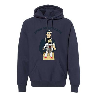 Born On 3rd Base Premium Hoodie