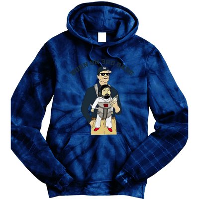 Born On 3rd Base Tie Dye Hoodie