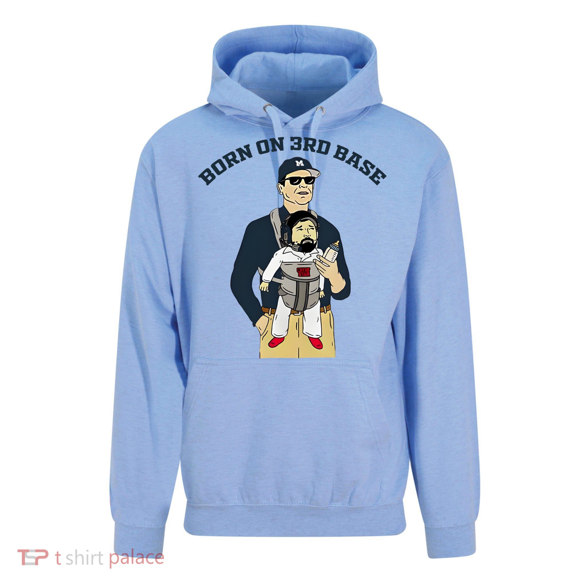 Born On 3rd Base Unisex Surf Hoodie