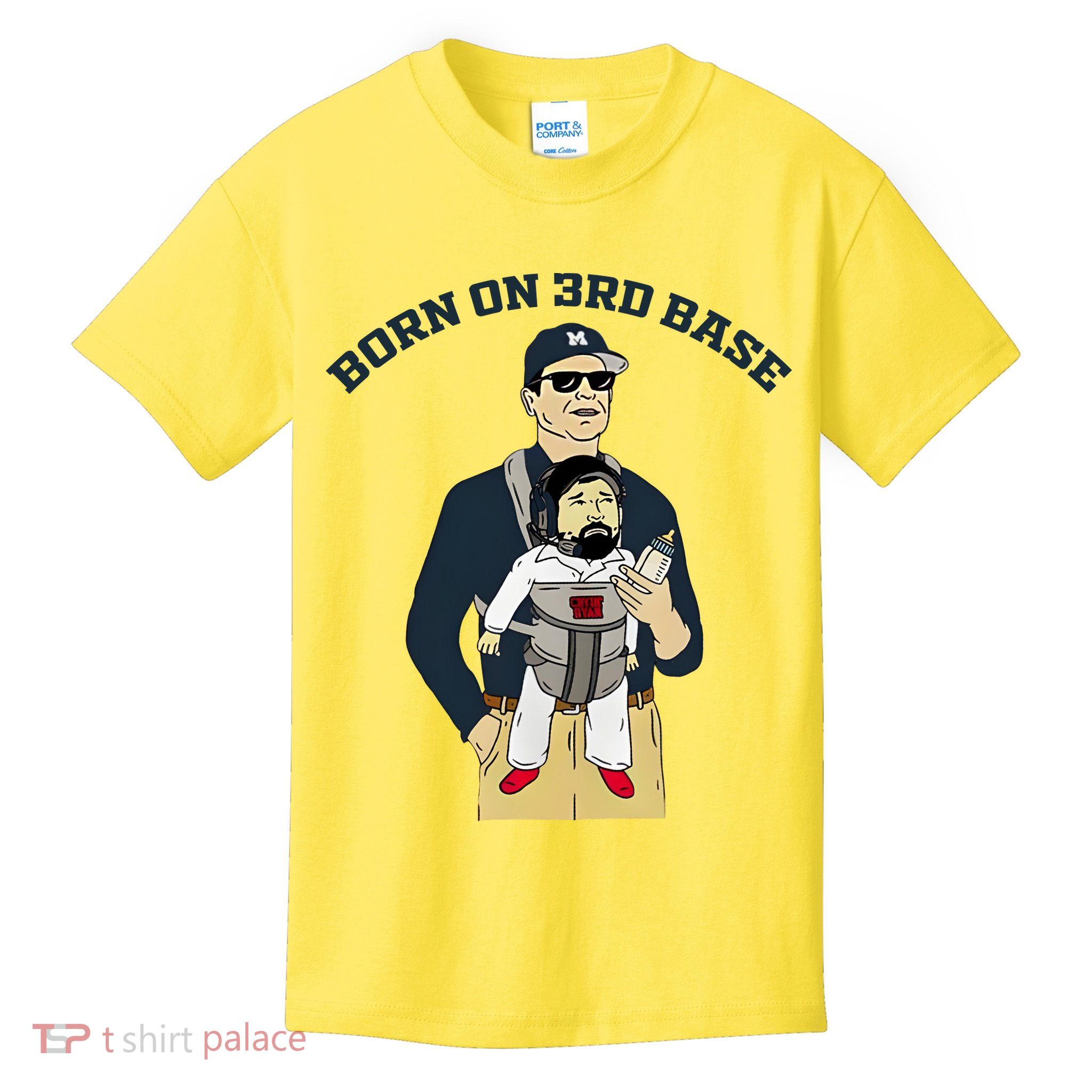 Born On 3rd Base Kids T-Shirt