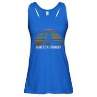 Barack Obama 44th Usa President Vintage Gift Ladies Essential Flowy Tank