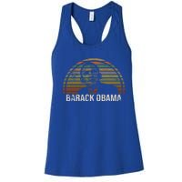 Barack Obama 44th Usa President Vintage Gift Women's Racerback Tank