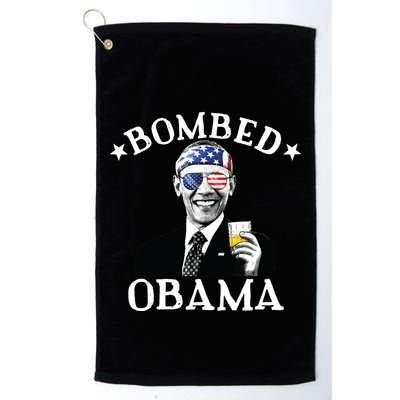 Bombed Obama 4th Of July Drinking President Barack Obama Golf Towel