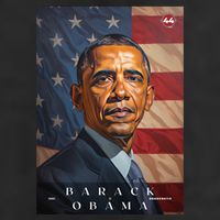 Barack Obama 44th President Of The United States Portrait Trucker Hat
