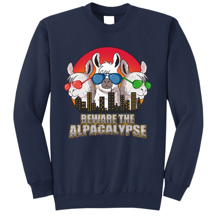 Beware Of Alpacalypse Sweatshirt