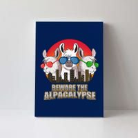 Beware Of Alpacalypse Canvas