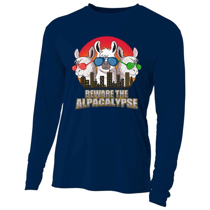 Beware Of Alpacalypse Cooling Performance Long Sleeve Crew