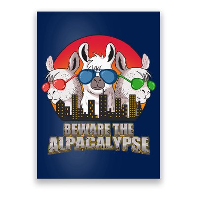 Beware Of Alpacalypse Poster