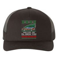 Bend Over and I'll Show You Christmas Couple Matching  Yupoong Adult 5-Panel Trucker Hat