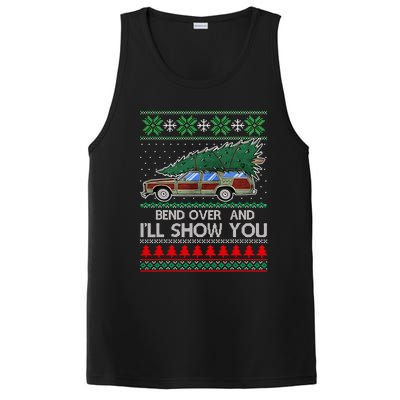 Bend Over and I'll Show You Christmas Couple Matching  PosiCharge Competitor Tank