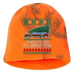 Bend Over and I'll Show You Christmas Couple Matching  Kati - Camo Knit Beanie