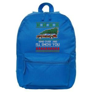 Bend Over and I'll Show You Christmas Couple Matching Family 16 in Basic Backpack