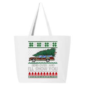 Bend Over and I'll Show You Christmas Couple Matching Family 25L Jumbo Tote