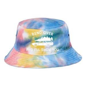 Bend Over And ILl Show You Christmas Couple Matching Family Tie Dye Newport Bucket Hat