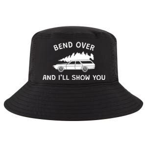 Bend Over And ILl Show You Christmas Couple Matching Family Cool Comfort Performance Bucket Hat