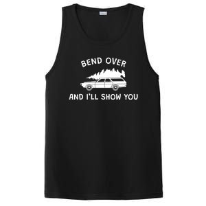 Bend Over And ILl Show You Christmas Couple Matching Family PosiCharge Competitor Tank