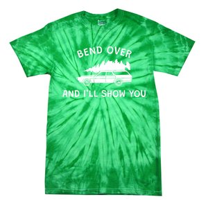 Bend Over And ILl Show You Christmas Couple Matching Family Tie-Dye T-Shirt