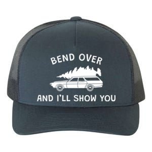 Bend Over And ILl Show You Christmas Couple Matching Family Yupoong Adult 5-Panel Trucker Hat