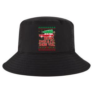 Bend Over And ILl Show You Christmas Couple Matching Family Cool Comfort Performance Bucket Hat