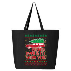 Bend Over And ILl Show You Christmas Couple Matching Family 25L Jumbo Tote