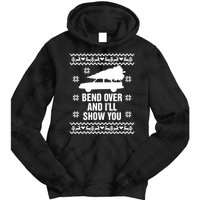 Bend Over And ILl Show You Christmas Couple Matching Family Tie Dye Hoodie