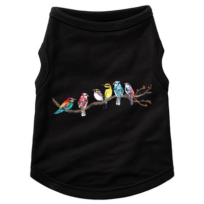 Birds On A Branch Birding Bird Watching Bird Watcher Doggie Tank