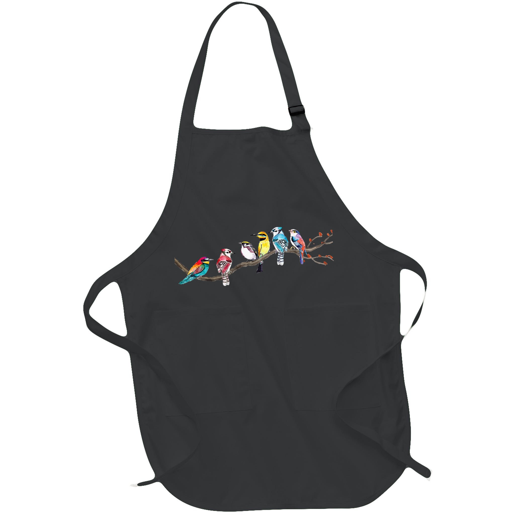 Birds On A Branch Birding Bird Watching Bird Watcher Apron